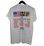 The Rolling Stones 1989 Steel Wheels Tour Shirt - Faded AU