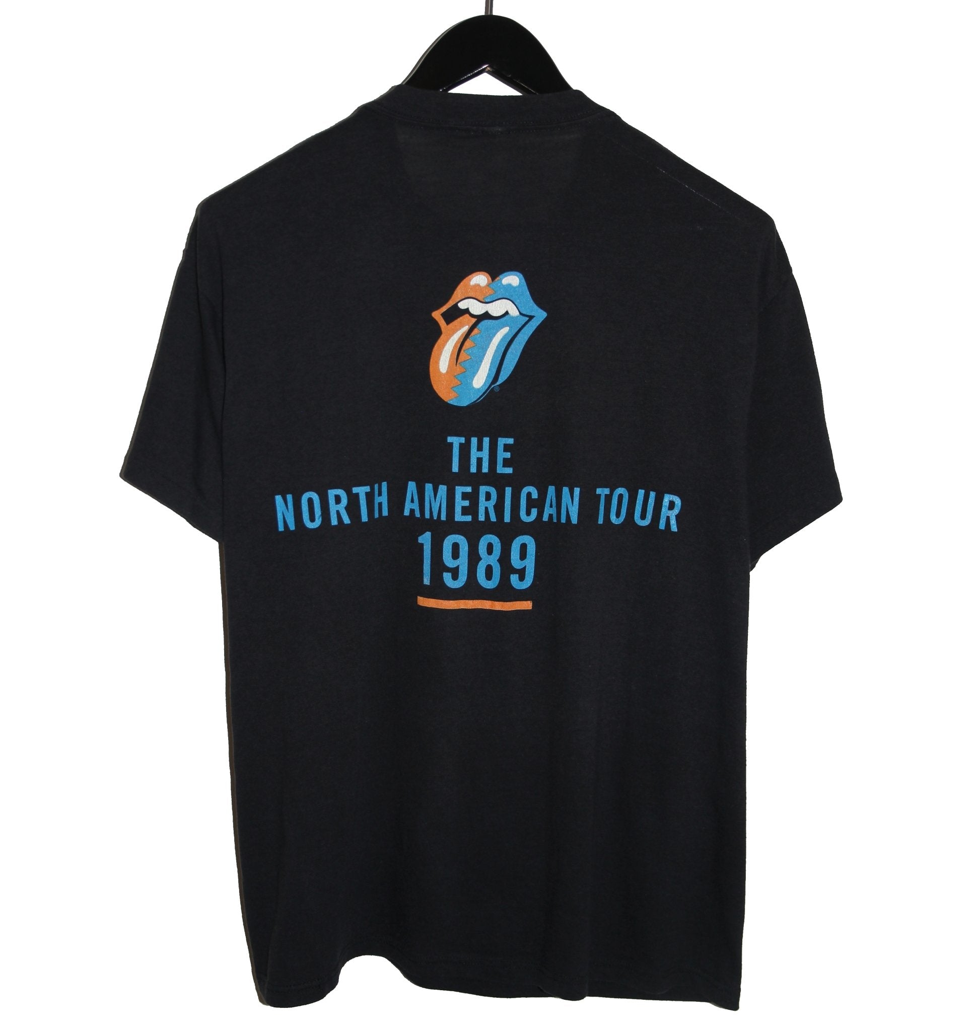 The Rolling Stones 1989 Tongue Tour Shirt - Faded AU