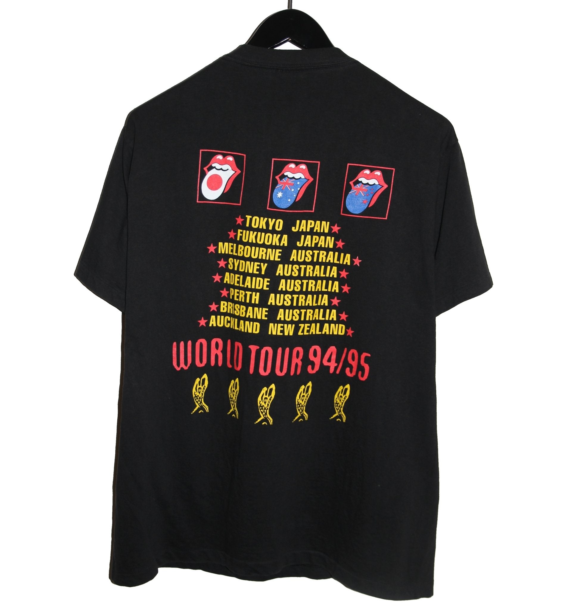 The Rolling Stones 1994/95 Voodoo Lounge Tour Shirt - Faded AU