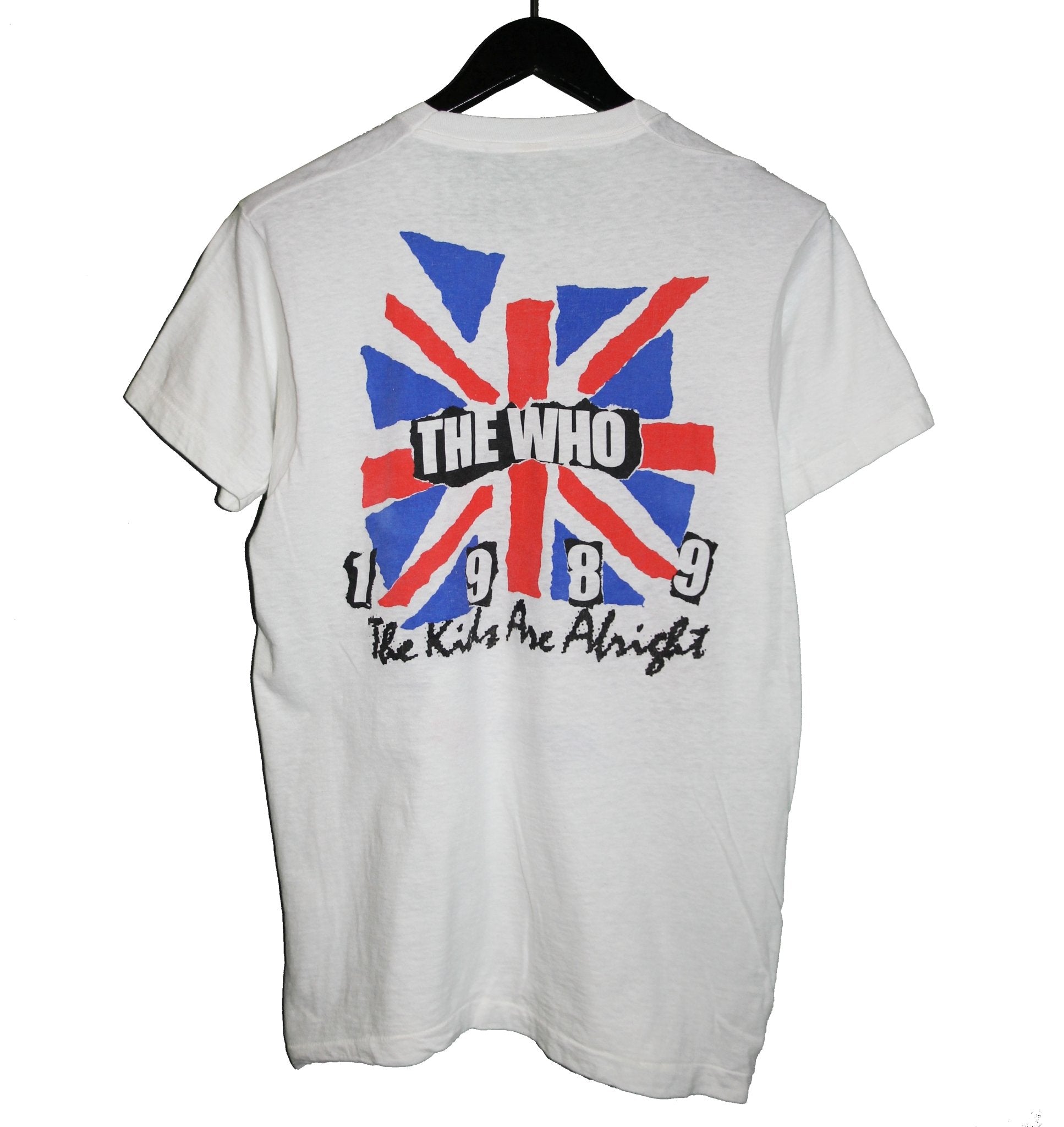 The Who 1989 The Kids Are Alright Tour Shirt - Faded AU