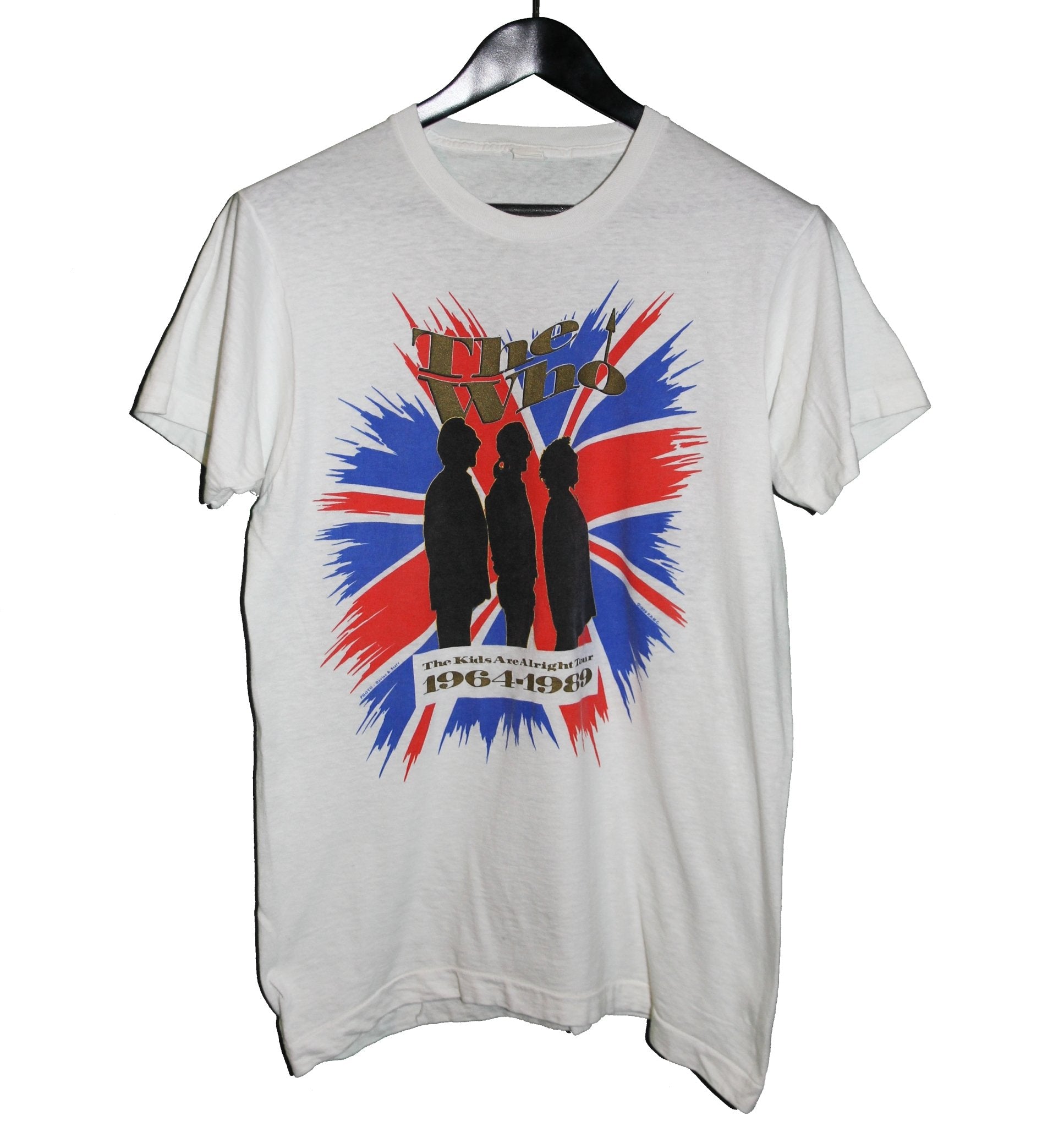 The Who 1989 The Kids Are Alright Tour Shirt - Faded AU
