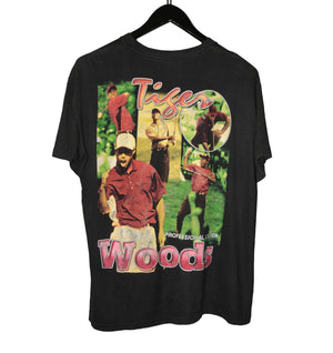 Tiger Woods 1997 Bootleg Bay Club Rap Tee - Faded AU