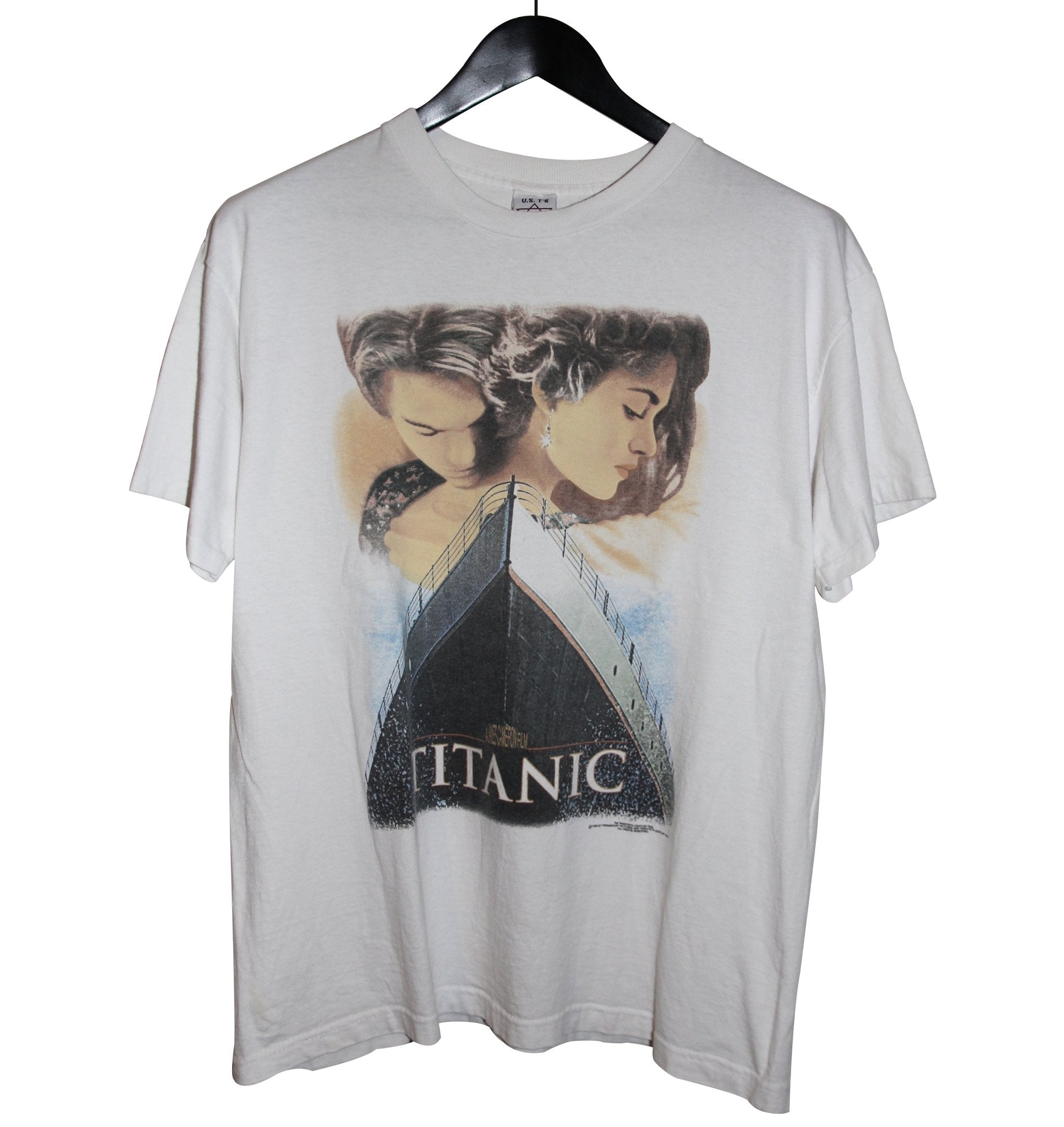 Titanic 1998 Movie Poster Promo Shirt - Faded AU