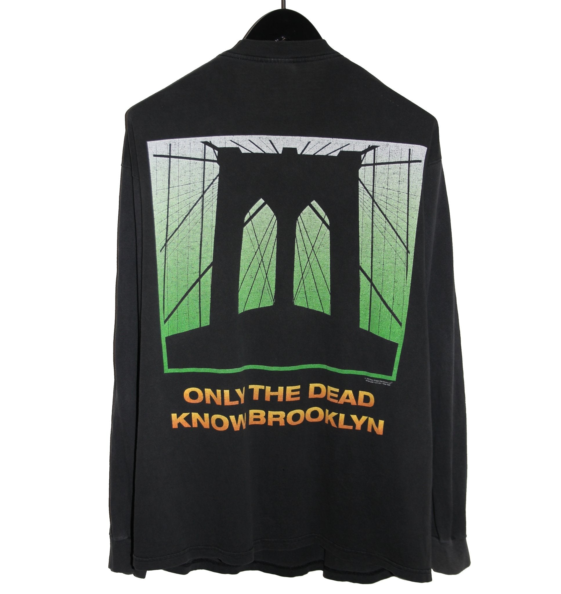 Type O Negative 1999 World Coming Down Album Long Sleeve - Faded AU