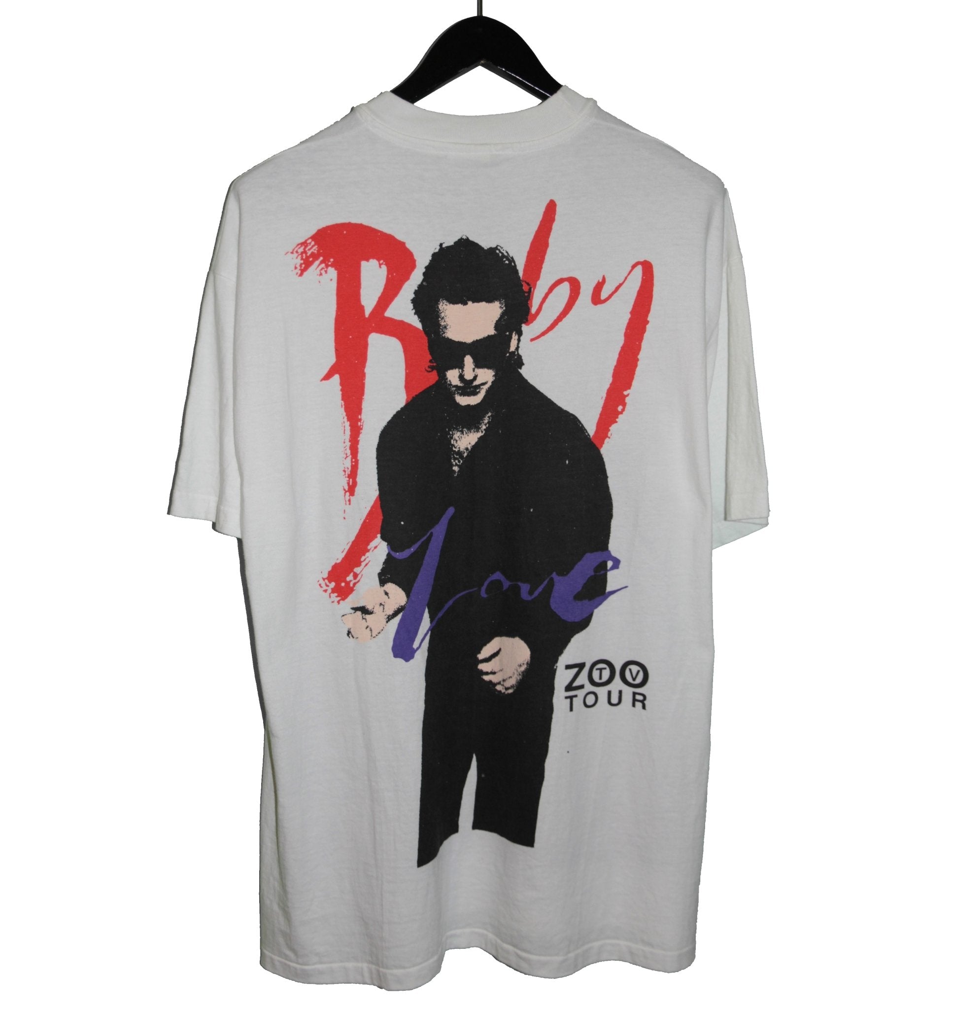 U2 1991 Achtung Baby Tour Shirt - Faded AU