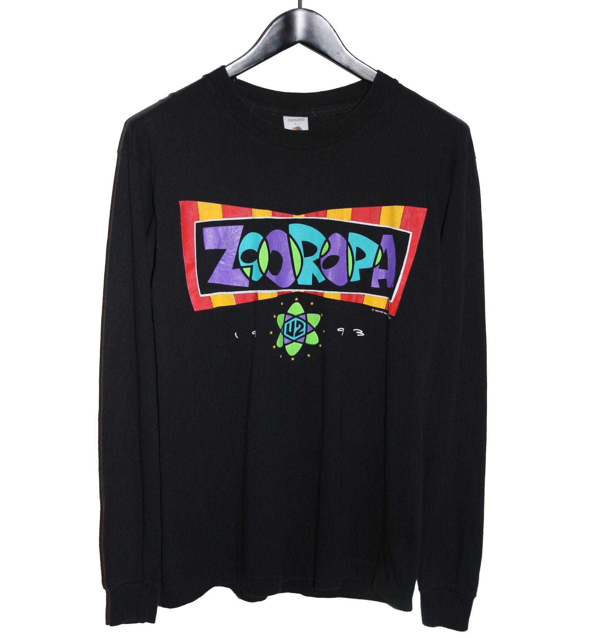 U2 1993 Zooropa Long Sleeve - Faded AU