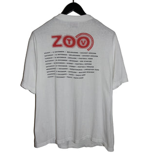 U2 1993 Zooropa Tour Shirt - Faded AU