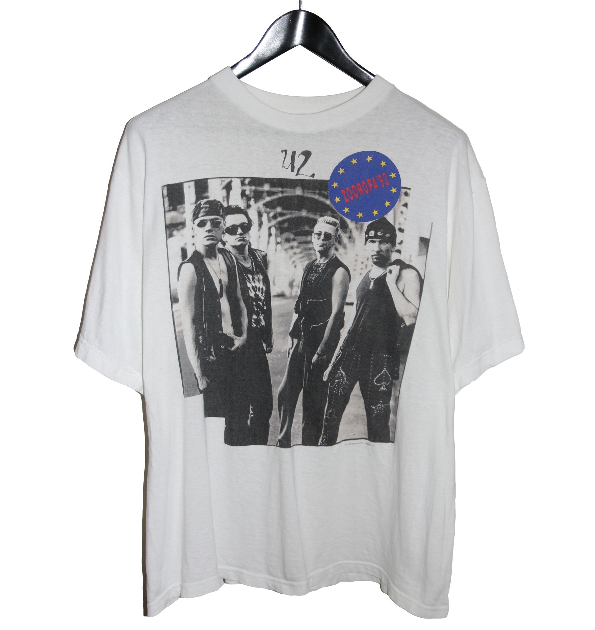 U2 1993 Zooropa Tour Shirt – Faded AU