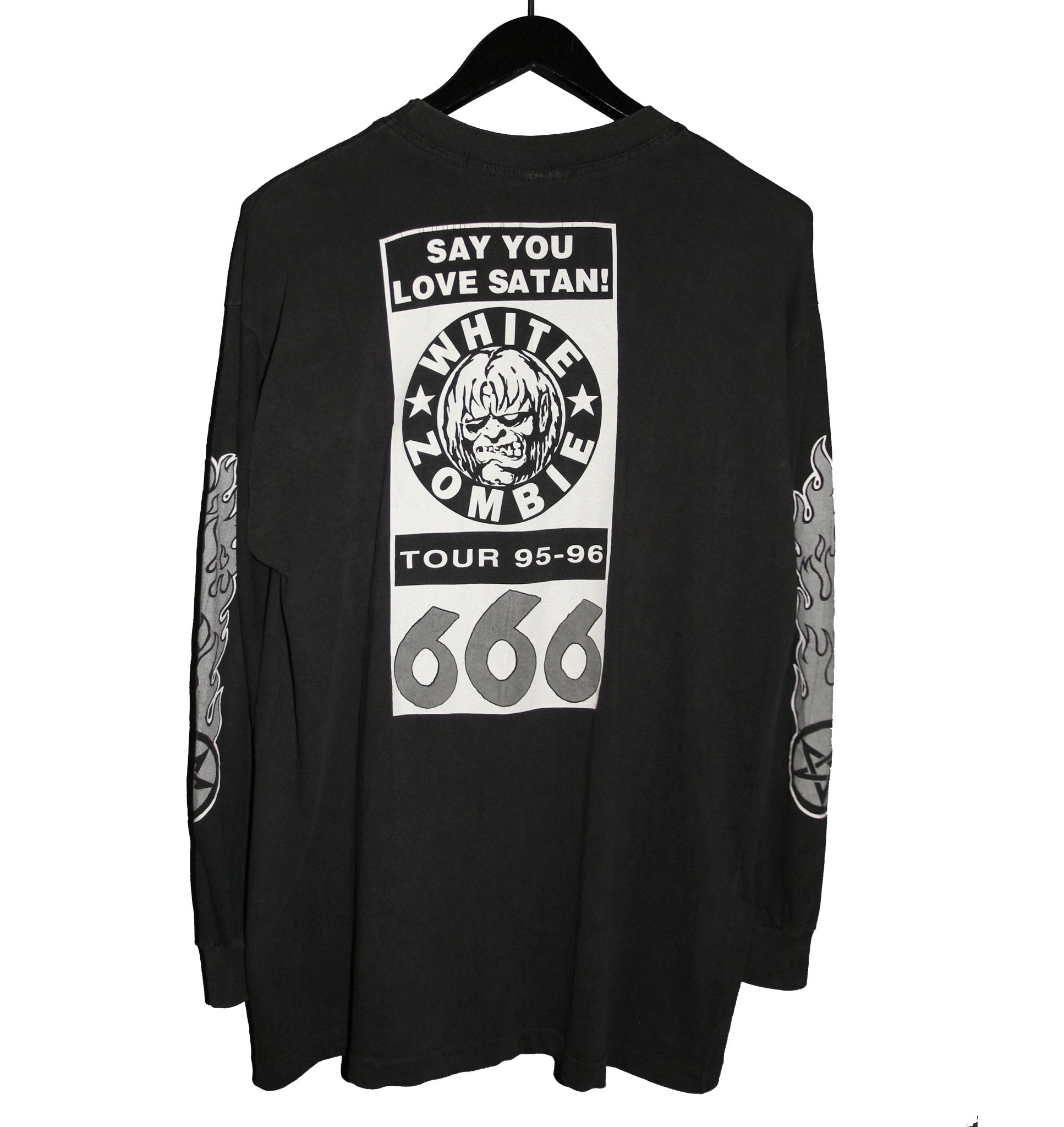 White Zombie 1995/96 Tour Longsleeve - Faded AU