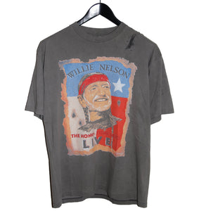 Willie Nelson 90's The Honky Tonk Hero Shirt - Faded AU