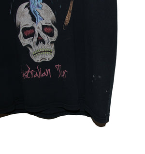 Yeezus 2014 Reaper Australian Tour Shirt - Faded AU