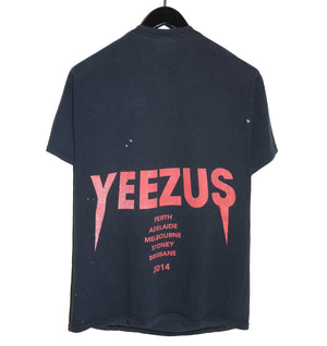 Yeezus 2014 Reaper Australian Tour Shirt - Faded AU