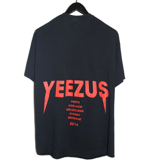 Yeezus 2014 Reaper Australian Tour Shirt - Faded AU