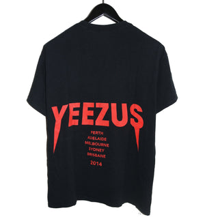 Yeezus 2014 Skull & Roses Australian Tour Shirt LARGE - Faded AU