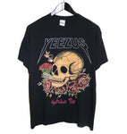 Yeezus 2014 Skull & Roses Australian Tour Shirt LARGE - Faded AU