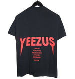 Yeezus 2014 Skull & Roses Australian Tour Shirt LARGE - Faded AU
